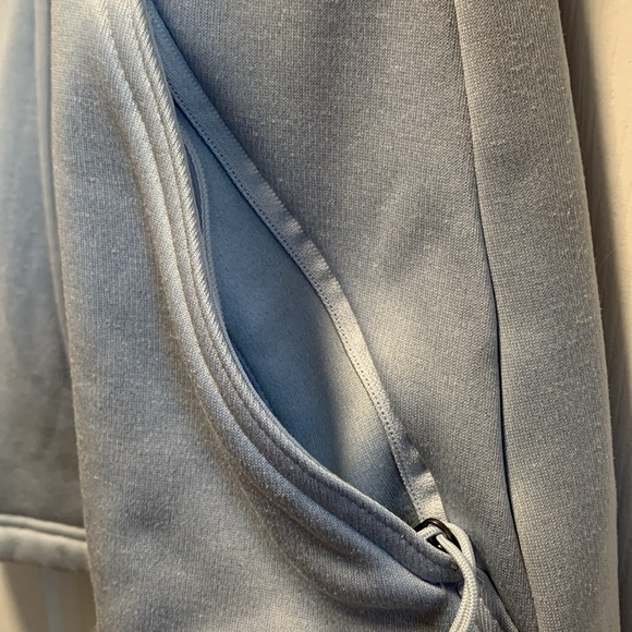THE NORTH FACE | soft shell fleece pale blue WOMENS MEDIUM - Picture 5 of 7